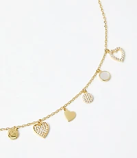 Delicate Heart Charm Necklace