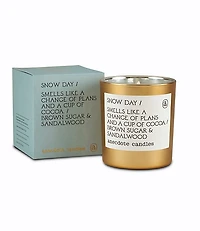 Anecdote Candles Snow Day Gold Tumbler Candle
