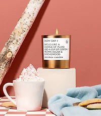 Anecdote Candles Snow Day Gold Tumbler Candle