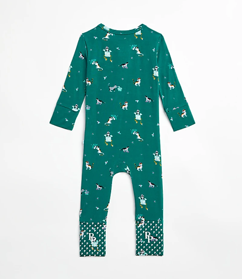 Posh Peanut Holiday Cat Convertible One-Piece