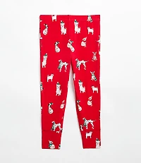 Posh Peanut Holiday Dog Long Sleeve Basic Pajama Set