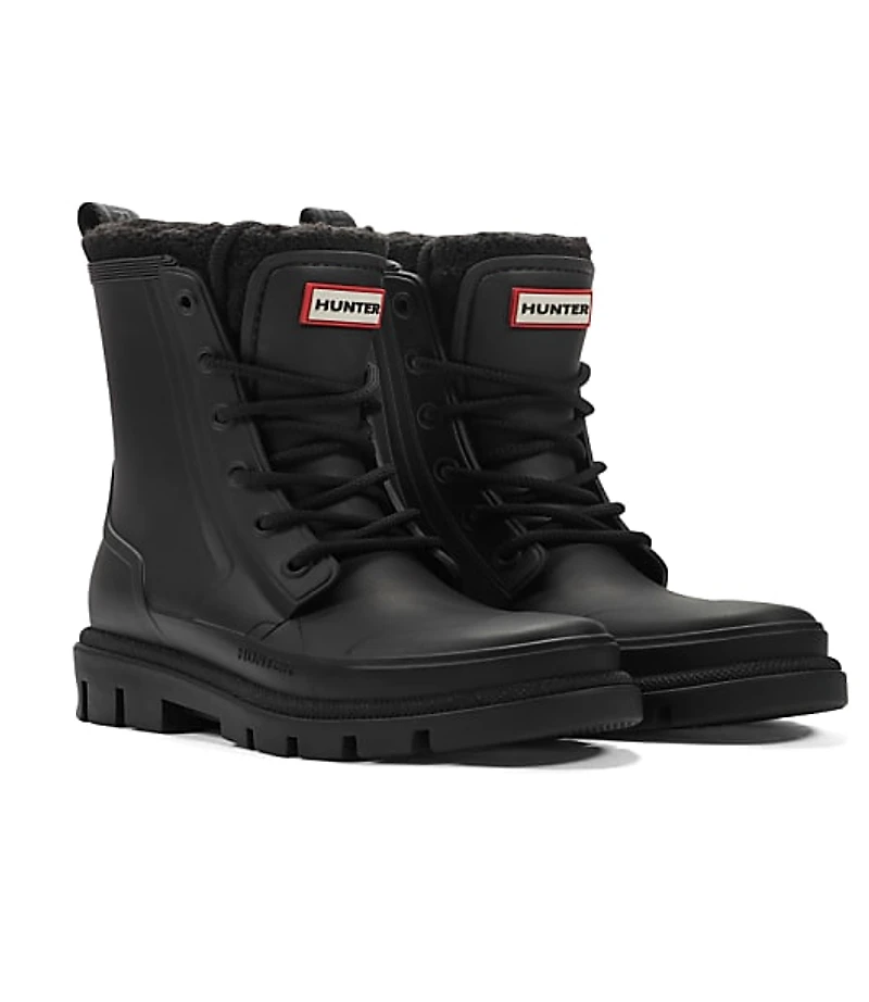 Hunter Diana Waterproof Lace-Up Boots