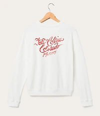 Junk Food Rolling Stones Fort Collins Colorado Fleece Tee