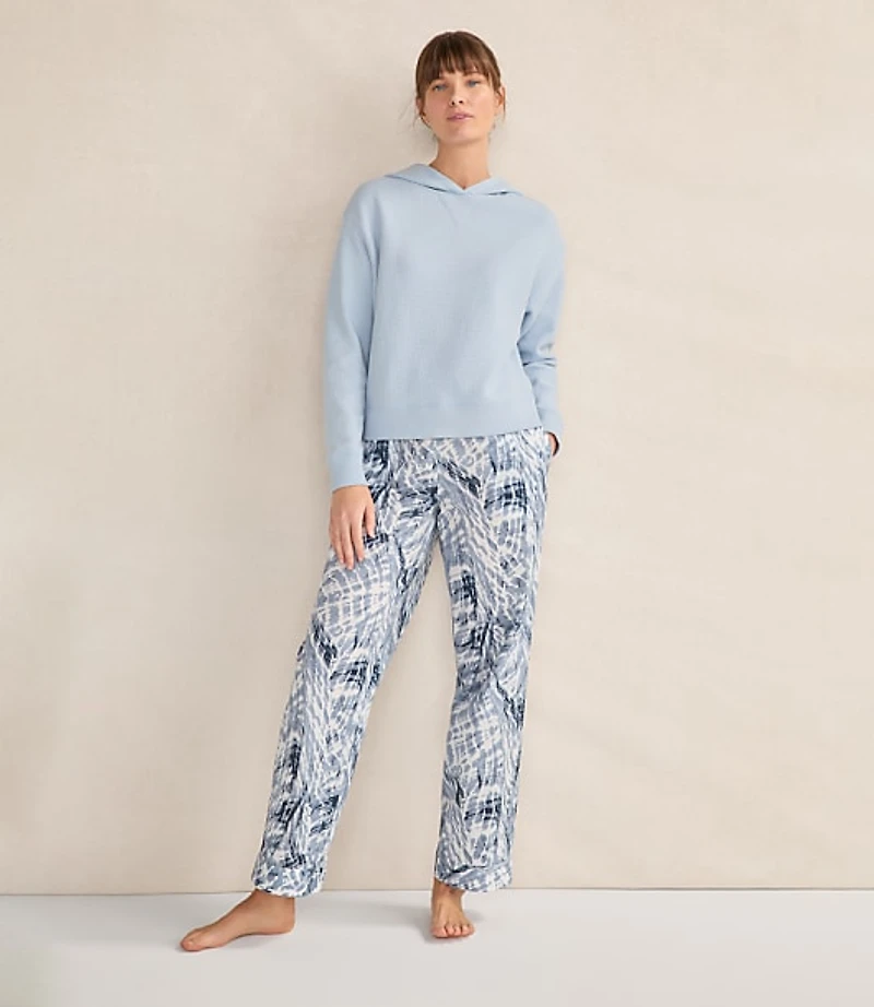 Haven Well Within Organic Cotton Poplin Tie Dye Sleep Pants