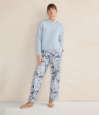 Haven Well Within Organic Cotton Poplin Tie Dye Sleep Pants