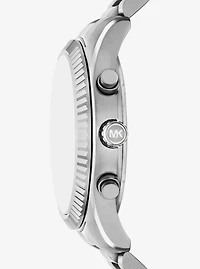 Oversized Lexington Silver-Tone Watch