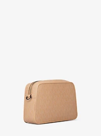 Jet Set Small Signature Logo Camera Crossbody Bag