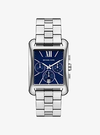 Monroe Silver-Tone Watch