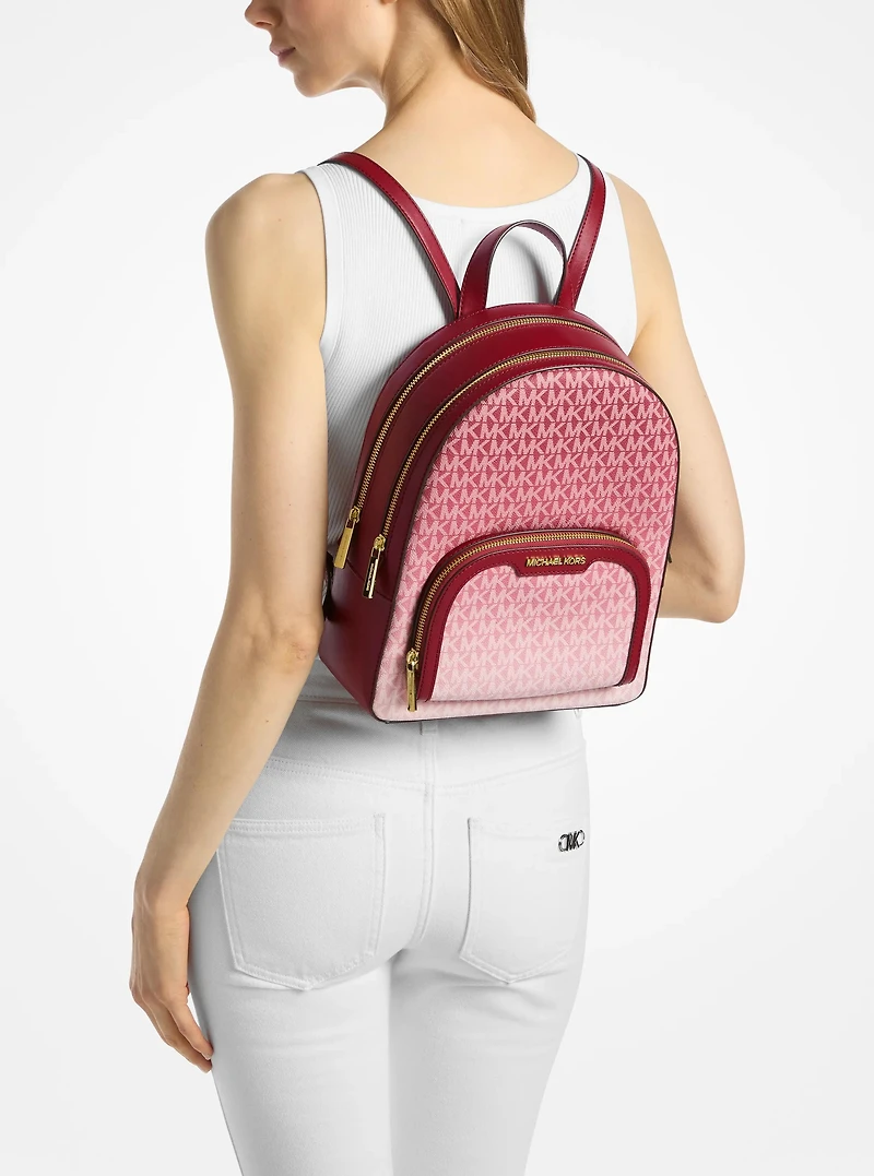 Jaycee Medium Ombré Signature Logo Backpack