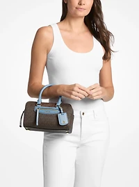 Jet Set Travel Extra-Small Signature Logo Duffel Crossbody Bag
