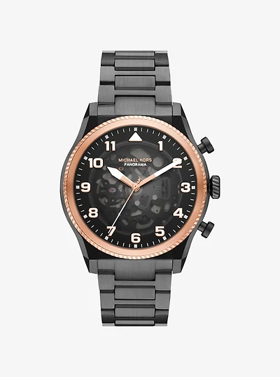Oversized Panorama Two-Tone Watch