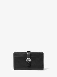 Greenwich Medium Saffiano Leather Bi-Fold Wallet