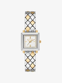 Petite Gwynn Pavé Two-Tone Watch