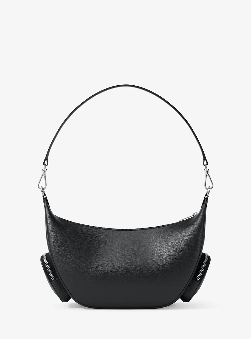 Merritt Medium Pebbled Leather Convertible Shoulder Bag