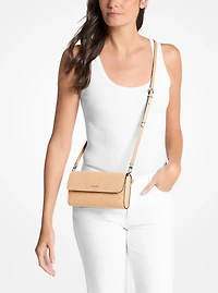 Jet Set Small Signature Logo Convertible Crossbody Bag