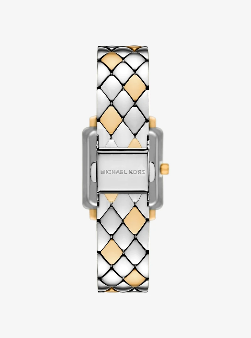 Petite Gwynn Pavé Two-Tone Watch