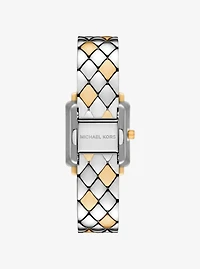 Petite Gwynn Pavé Two-Tone Watch