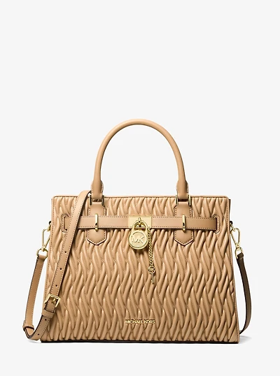 Hamilton Medium Matelassé Satchel