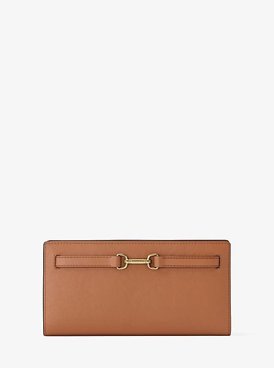 Carson Large Pebbled Leather Wallet