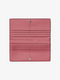 Carson Large Logo Debossed Snap Wallet