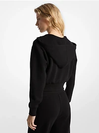 logo jacquard Hoodie