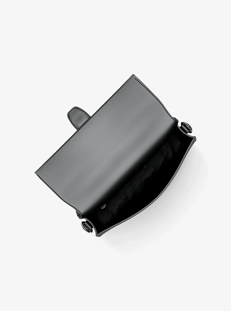 Greenwich Medium Saffiano Leather Convertible Shoulder Bag