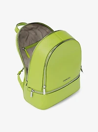 Rhea Medium Pebbled Leather Backpack