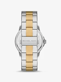 Oversized Brynn Two-Tone Watch