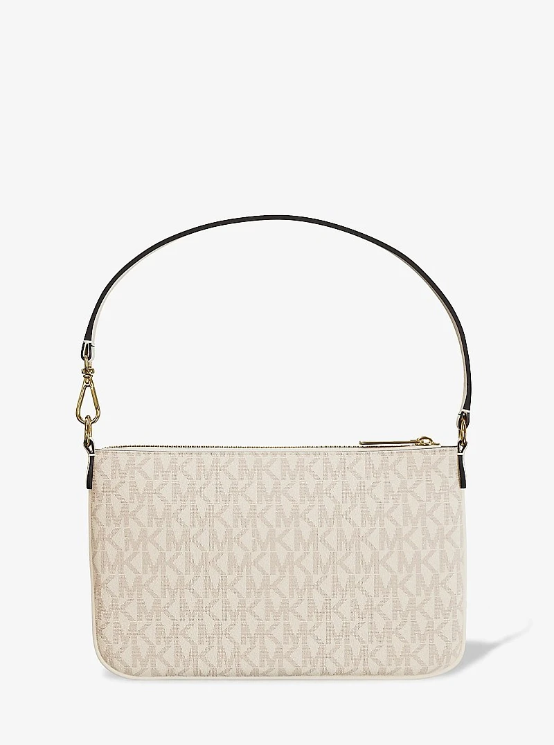 Jet Set Small Signature Logo Convertible Wristlet