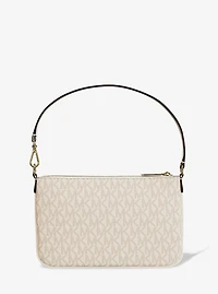Jet Set Small Signature Logo Convertible Wristlet