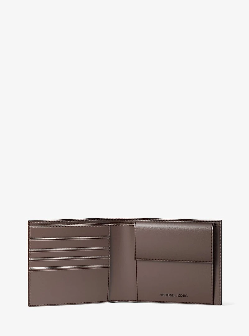 Cooper Logo Billfold Wallet With Coin Pouch