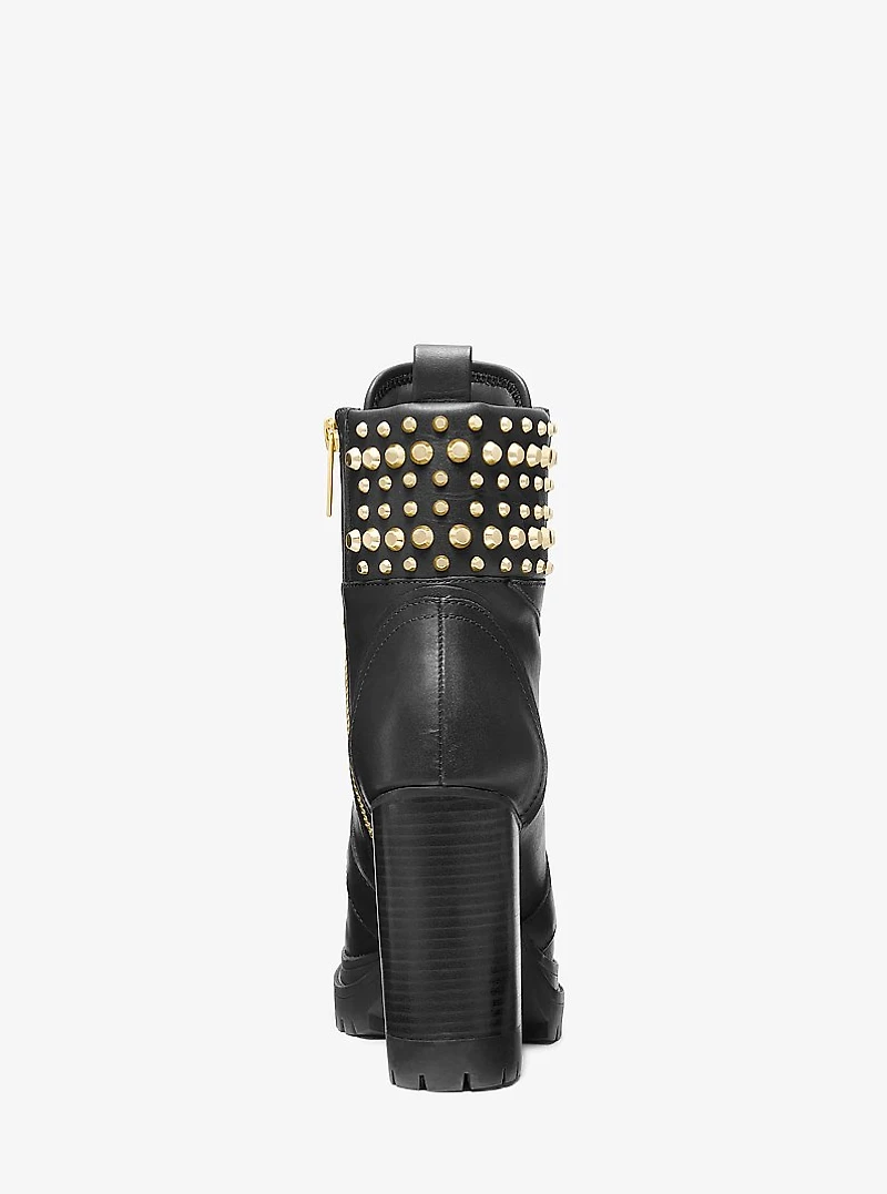 Yvonne Studded Leather Boot