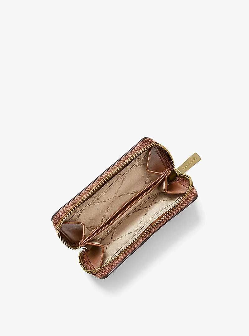 Jet Set Travel Medium Logo Zip-Around Card Case
