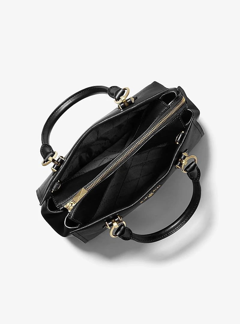 Marilyn Medium Saffiano Leather Satchel