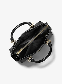 Marilyn Medium Saffiano Leather Satchel