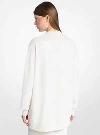 Sequined Cashmere Cardigan