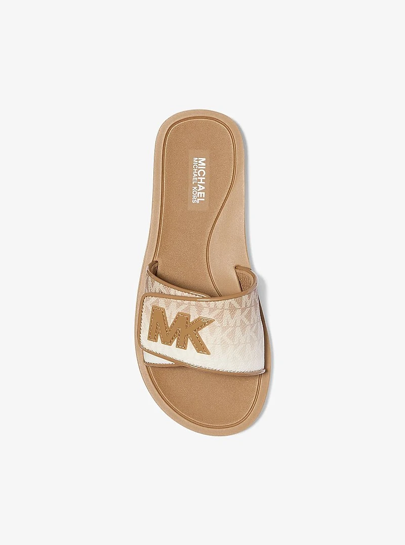 Palmer Ombré Signature Logo Slide Sandal