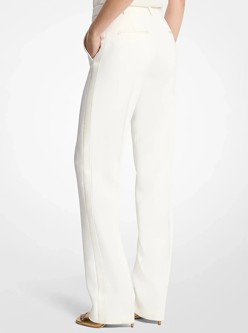 Double Crepe Sablé Tuxedo Trousers