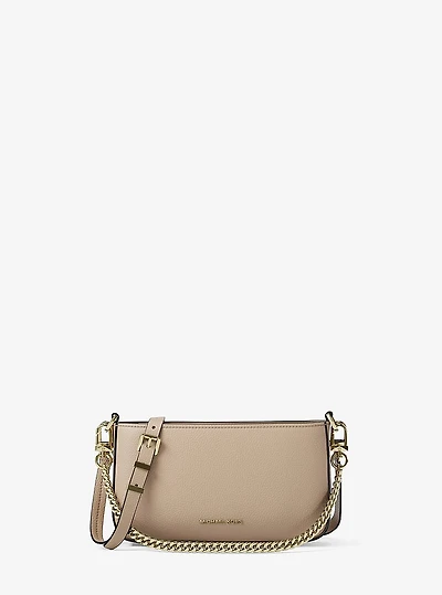 Bryant Small Pebbled Leather Convertible Pochette