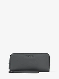 Jet Set Travel Large Leather Continental Wallet