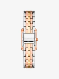 Mini Monroe Pavé Tri-Tone Watch