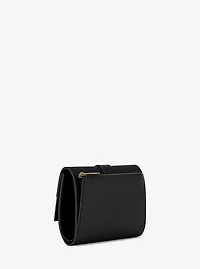Greenwich Medium Saffiano Leather Trifold Wallet