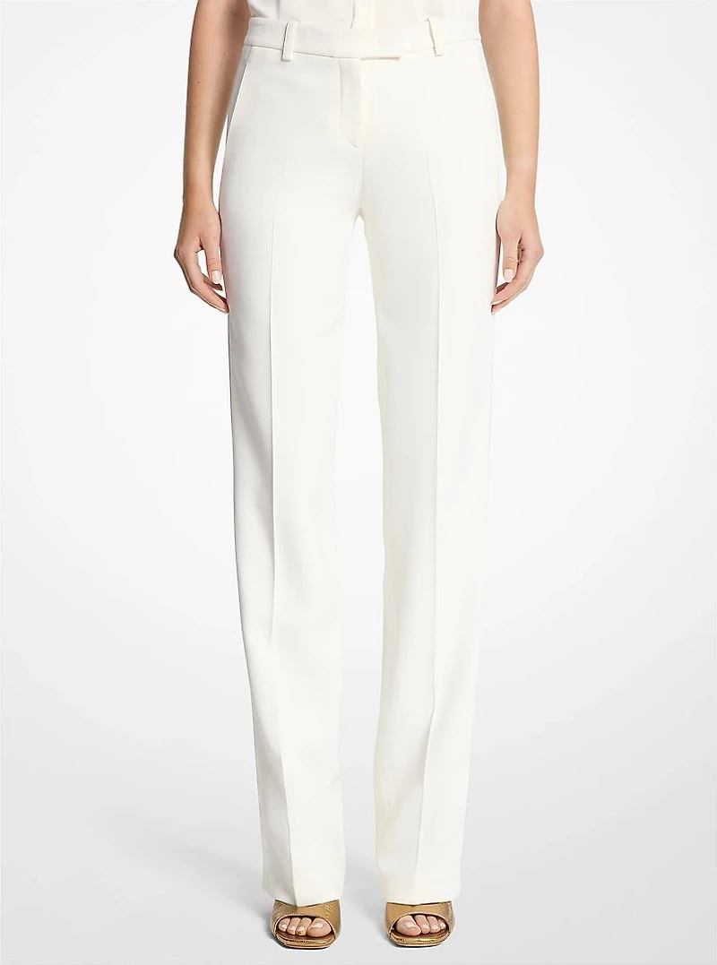 Double Crepe Sablé Tuxedo Trousers