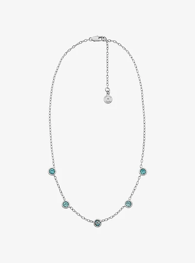 Bezel Cubic Zirconia Necklace
