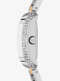 Petite Emery Pavé Two-Tone Watch