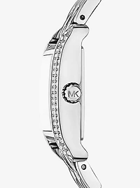 Mini Monroe Pavé Silver-Tone Watch