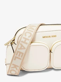 Jet Set Medium Leather Crossbody Bag with Case for Apple Airpods Pro