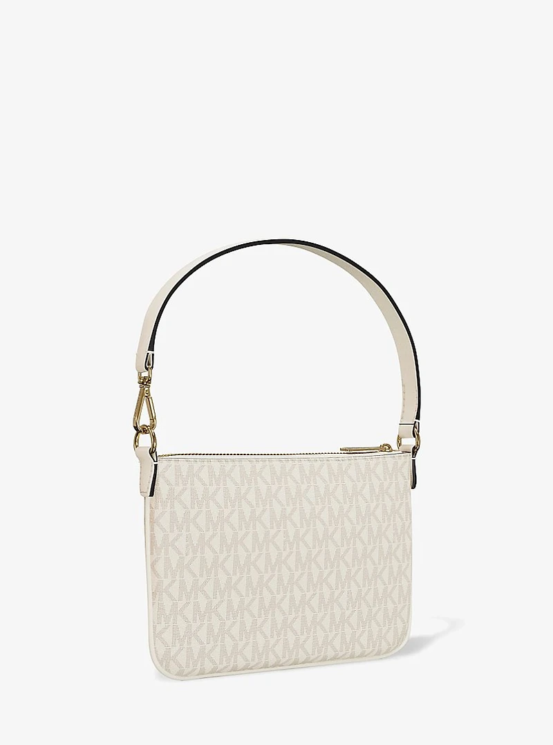 Jet Set Small Signature Logo Convertible Wristlet