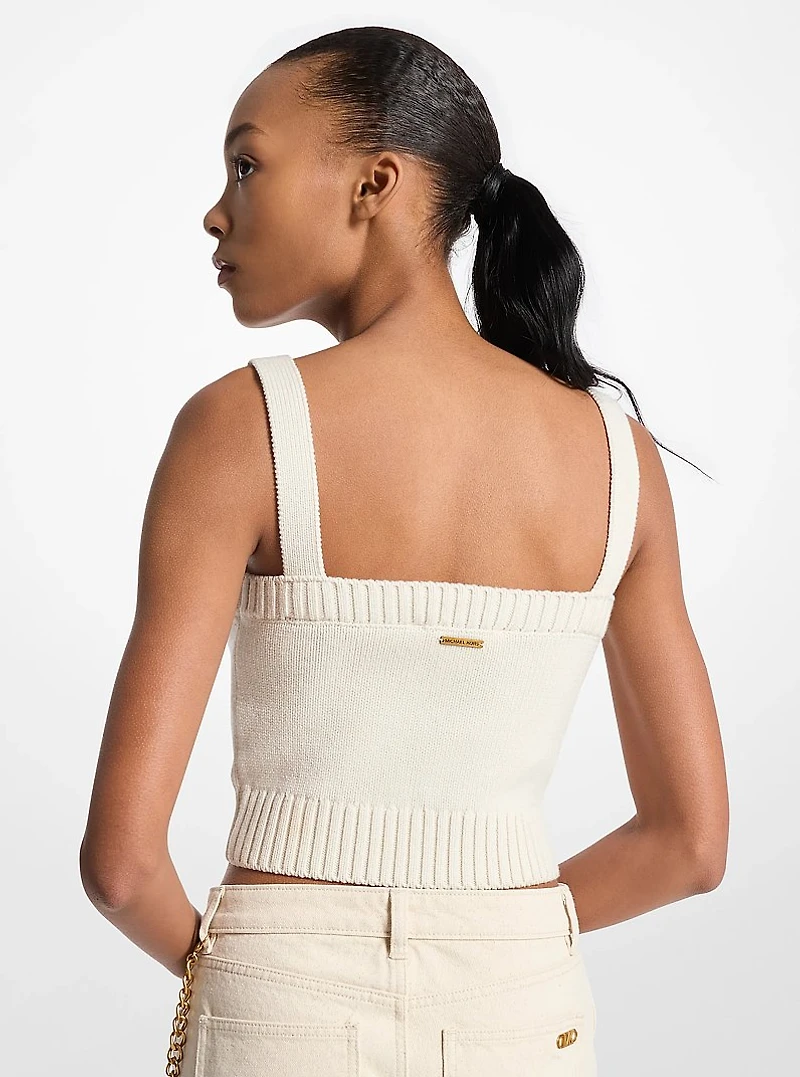 Wool Cropped Camisole