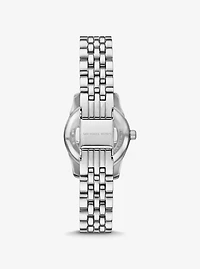Petite Lexington Pavé Silver-Tone Watch